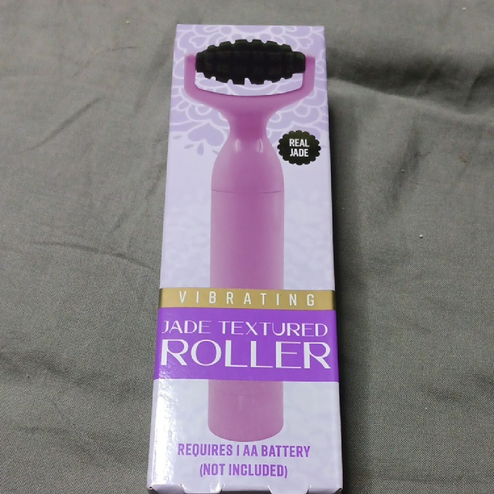 Vibrating Jade Textured Roller - Purple